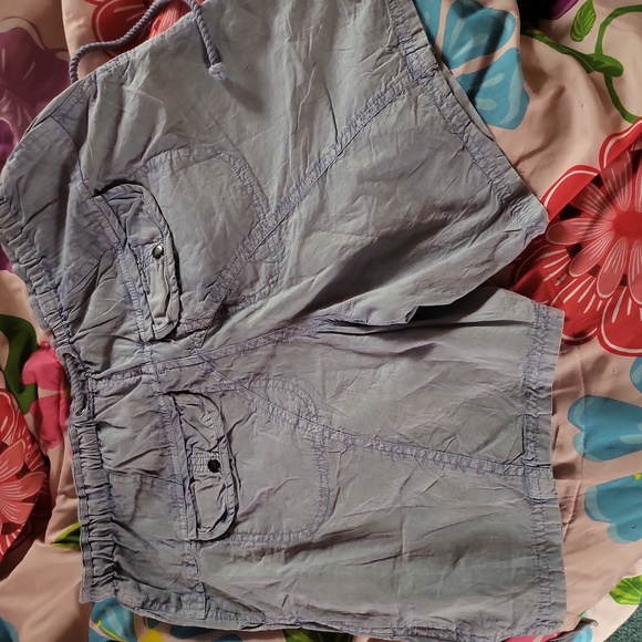 Free people moon Bay Parachute Shorts in blue - small - NWOT - Picture 6 of 8